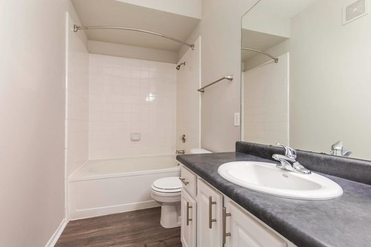 Cierra Crest Apartments - Spacious Bathroom with Double Vanity